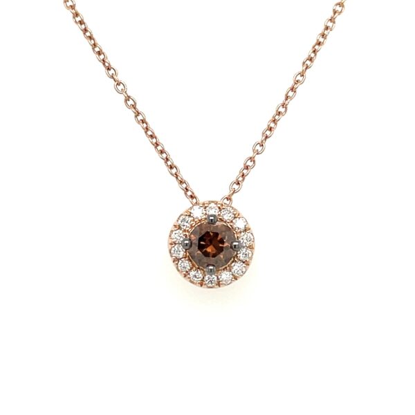 LeVian Chocolate & Vanilla Diamond Necklace