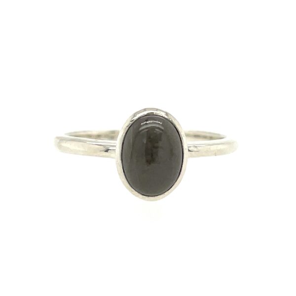 Sterling Silver Gobbler Stone Ring