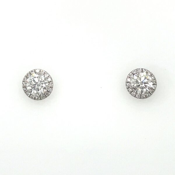 Lab Grown Diamond Stud Earrings