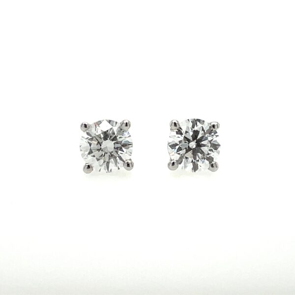Lab Grown Diamond Stud One Carat