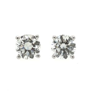 Lab Grown Diamond Stud Two Carat