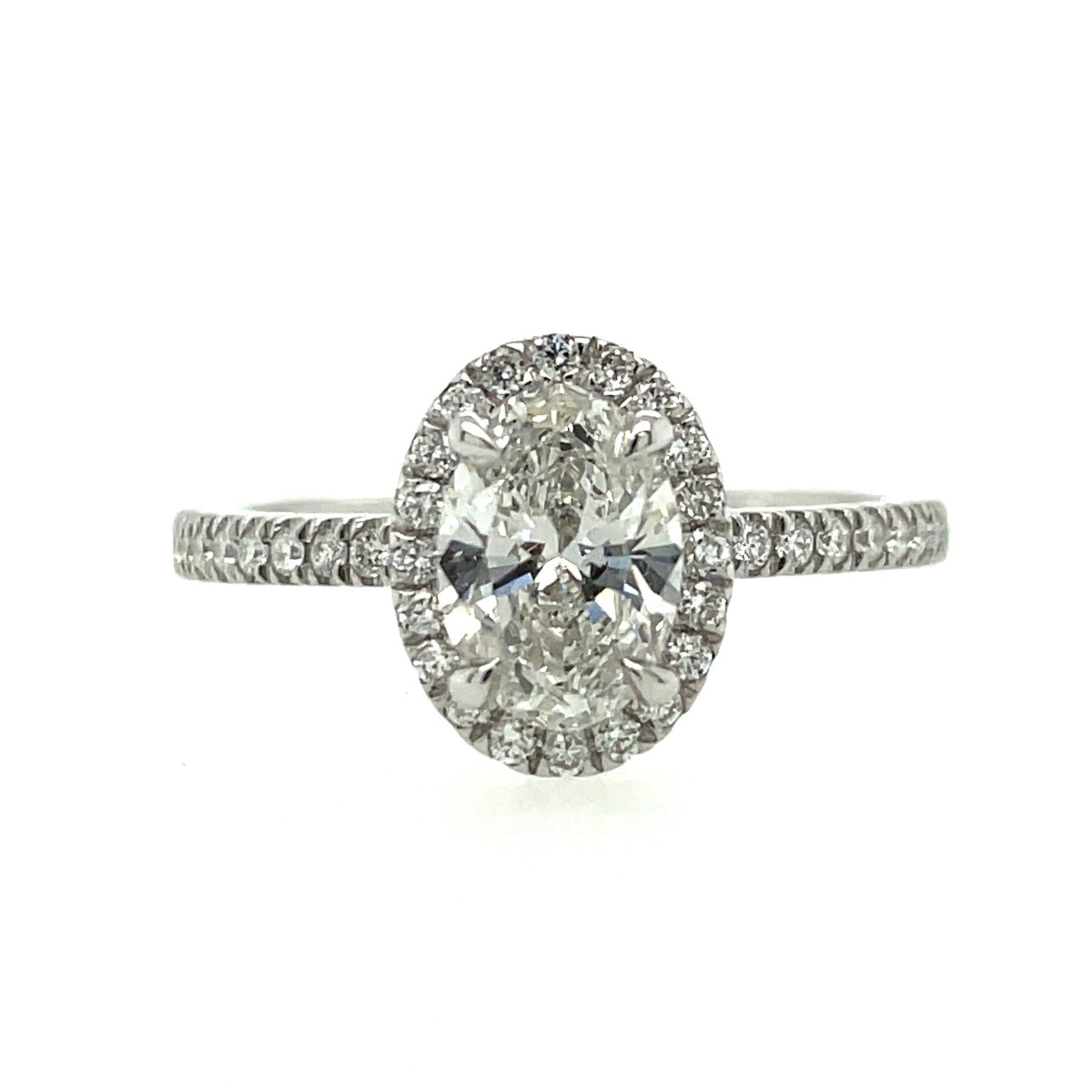 Oval Lab Grown Diamond Engagement Ring - Ed & Ethel's Fine Jewelry