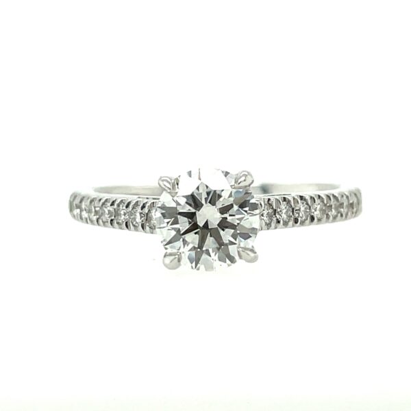 Round Lab Grown Diamond Engagement Ring (1.75cttw)