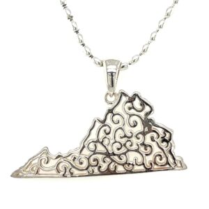 Sterling Silver Virginia Necklace
