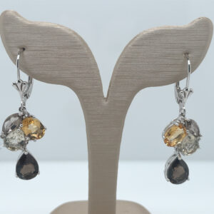 Multi Gemstone Earrings